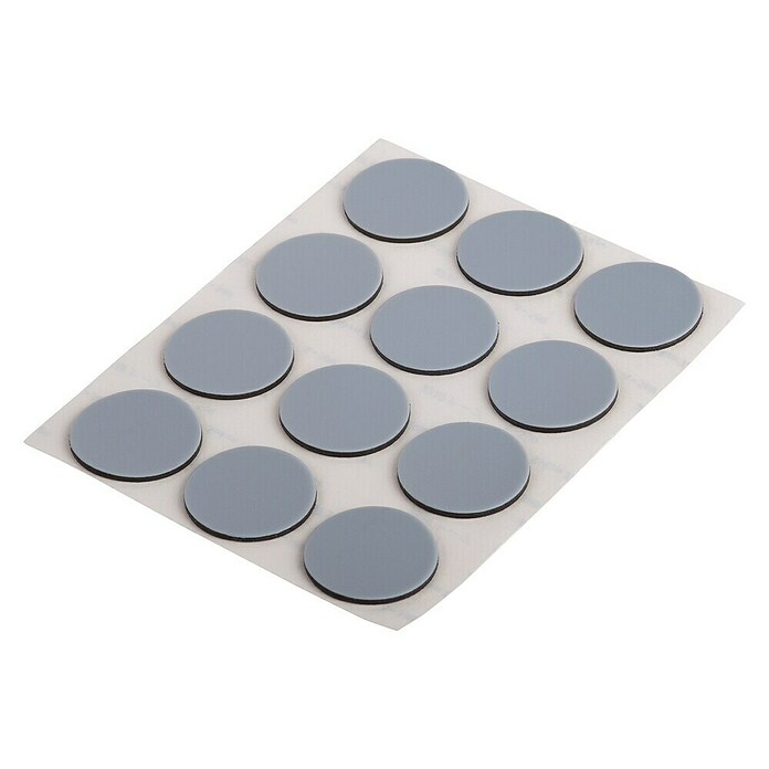 Patin Glisseur Pour Meuble Suki Patin Glissant PTFE Adhésif -Gris 4 Pièces10 - Bricolage Patins Pour Meubles