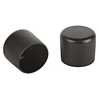 Stabilit Tapón para tubo (Diámetro: 30 mm, Negro)