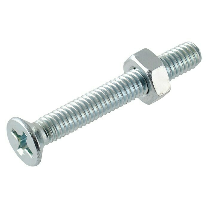 Suki Tornillo de rosca métrica (Ø x L: 2 x 20 mm, Acero, Cabezal avellanado) | BAUHAUS