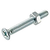 Suki Tornillo de rosca métrica (Ø x L: 2 x 20 mm, Acero, Cabezal avellanado) | BAUHAUS