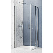 GEO Hit Pro Eckdusche B-PE120 (90 x 80 x 202,2 cm, Beschichtet, Chrom, Glasstärke: 6 mm) | BAUHAUS