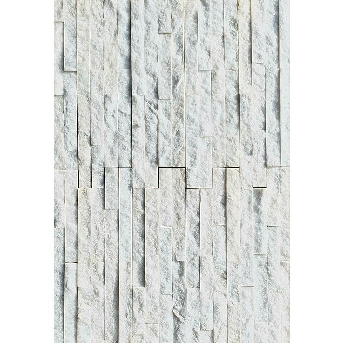 Ambiente by Palazzo Pločice od ukrasnog kamena Brick (10 x 40 cm, Bijelo, Mat)