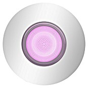 Philips Hue LED-Einbauleuchte rund Xamento White & Color Ambiance (5,5 W, Ø x H: 93 mm x 10 cm, Chrom, Transparent, RGBW, IP44) | BAUHAUS