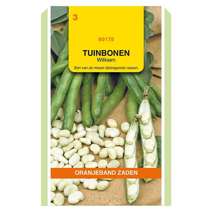 Oranjeband Groentezaden Tuinbonen Witkiem (Oogsttijd: Juni) | BAUHAUS