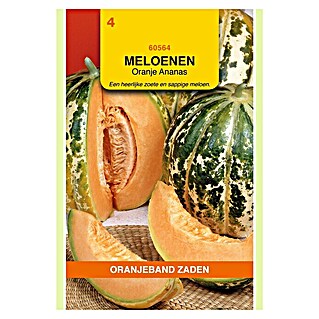 Oranjeband Groentezaden Meloenen Oranje Ananas (Oogsttijd: Juli)