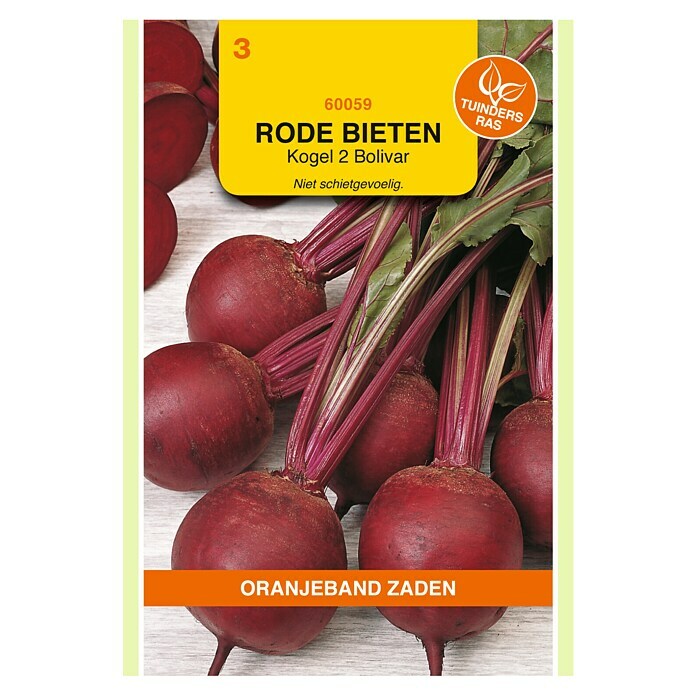 Oranjeband Groentezaden Rode Biet Kogel 2 Bolivar (Beta Vulgaris, Zaaitijd: April, Oogsttijd: Juli, 5 g) | BAUHAUS