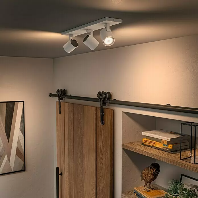 Philips Hue LED-Deckenstrahler White Ambiance RunnerL x B x H: 48 x 9 x 11 cm, 3 Stk.