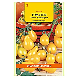 Oranjeband Groentezaden Tomaten Yellow Pearshaped (Oogsttijd: Augustus)