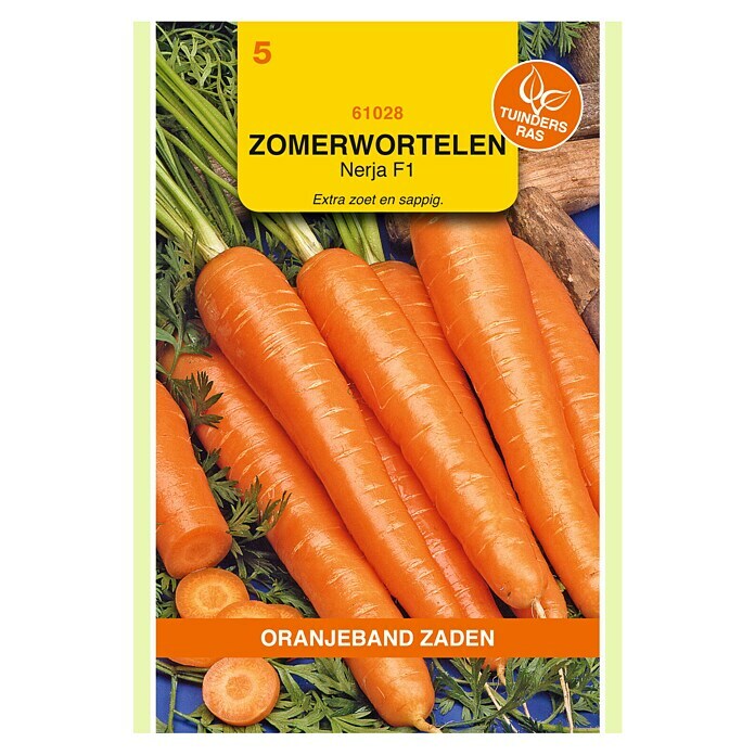 Oranjeband Groentezaden Zomerwortelen Nerja F1 (Oogsttijd: Juli) | BAUHAUS