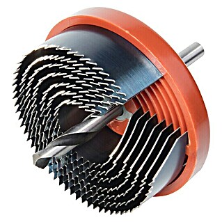 Wolfcraft Gatenzaag 25 - 62 mm (Staal, Diameter schacht: 8 mm)