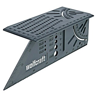 Wolfcraft Verstekhoek 3D (Hoek: 45 ° - 90 °)