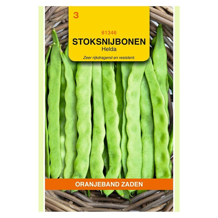 Oranjeband Kruidenzaad Helda Stoksnijbonen (Zaaitijd: Mei, Oogsttijd: Juli) | BAUHAUS