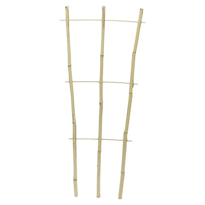 Floraworld Pflanzgitter - 43,5 x 110 cm, Holz - Bambusspalier für Kletterpflanzen: Stabile Rankhilfe aus naturbelassenem Bambus, ideal für Garten und Balkon.