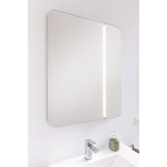 Camargue Specchio con luce a LED Lineo