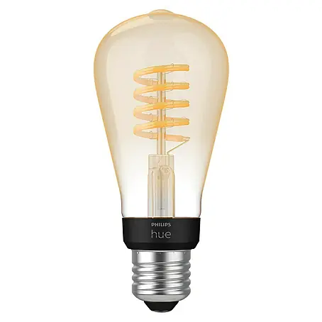 Philips Hue Smart-LED-Lampe White Ambiance Filament