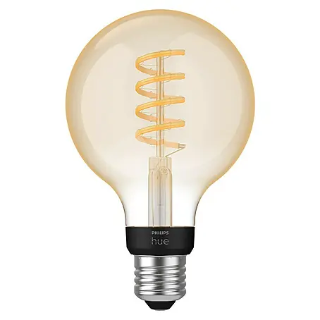 Philips Hue Smart-LED-Lampe White Ambiance Filament