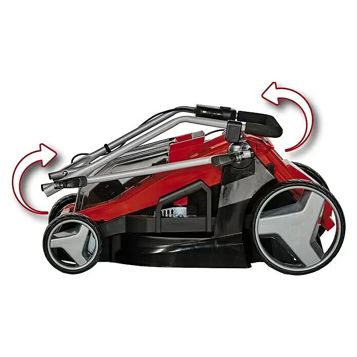 Einhell Power X-Change 18V Akku-Rasenmäher GE-CM 36/43 Li M18 V, 2 Akkus, 4 Ah, Schnittbreite: 43 cm Info