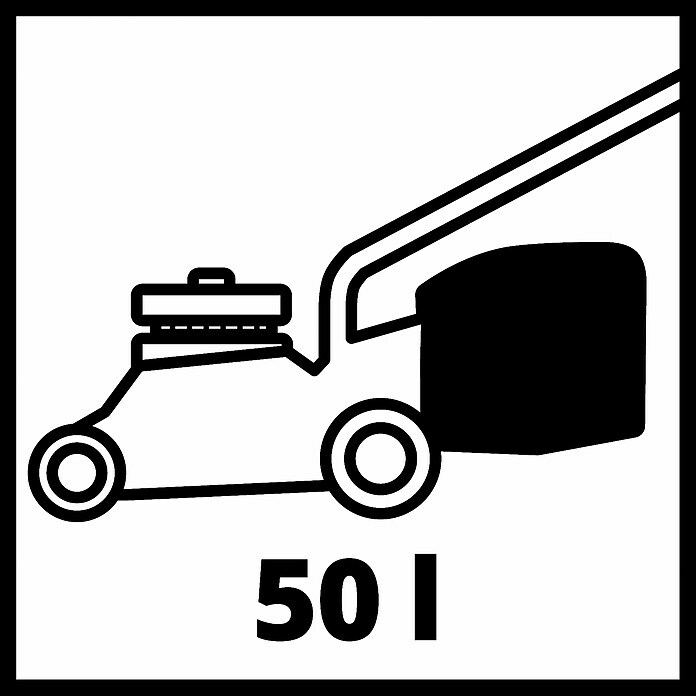 Einhell Power X-Change Akku-Rasenmäher GP-CM 36/41 Li18 V, 2 Akkus, 4 Ah, Schnittbreite: 41 cm Sketch