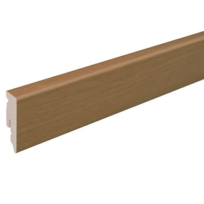 Profiles and more Sockelleiste KU51L Eiche Natural (2,4 m x 15 mm x 50 mm, Gerade)