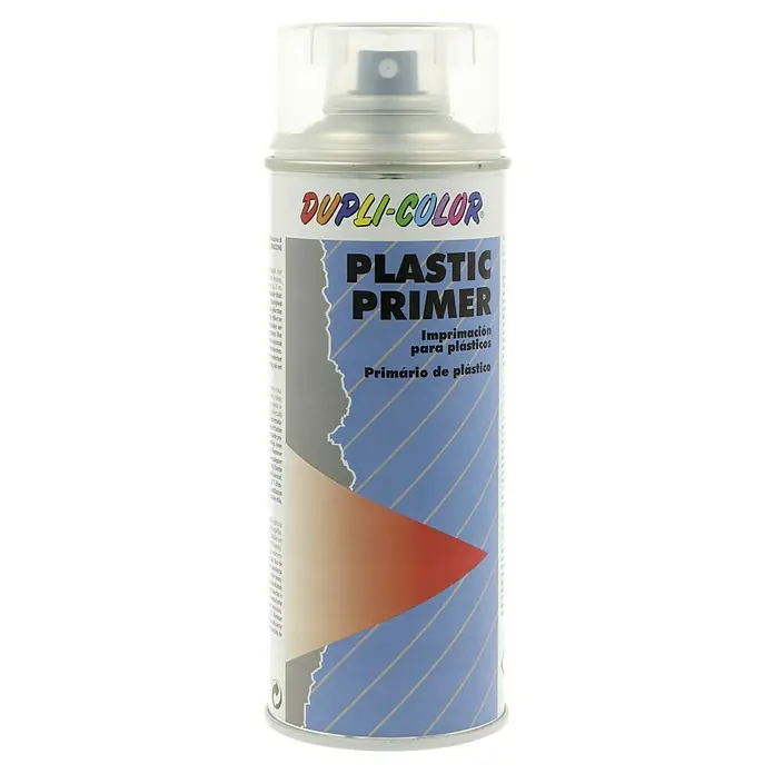 Dupli-Color Haftvermittler-Spray Plastic Primer - Farblos, 400 ml - Ein Dupli-Color Kunststoff Primer Sprühdose. Ideal zur Vorbereitung von Kunststoffen vor dem Lackieren, für eine bessere Haftung und ein ebenmäßiges Finish.