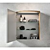 Camargue Swing LED-Spiegelschrank (B x H: 60 x 70,5 cm, Mit Beleuchtung, DIN Anschlag: Links, Berg Eiche, Glas) | BAUHAUS