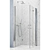 GEO Hit Pro Eckdusche B-PE140 (80 x 90 x 202,2 cm, Beschichtet, Chrom, Glasstärke: 6 mm) | BAUHAUS