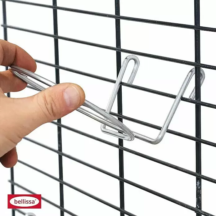Bellissa Blumentopfhalter Fermo - Durchmesser: 17 cm, Silber - Anwendungsbeispiel