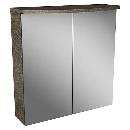 Camargue Swing LED-Spiegelschrank