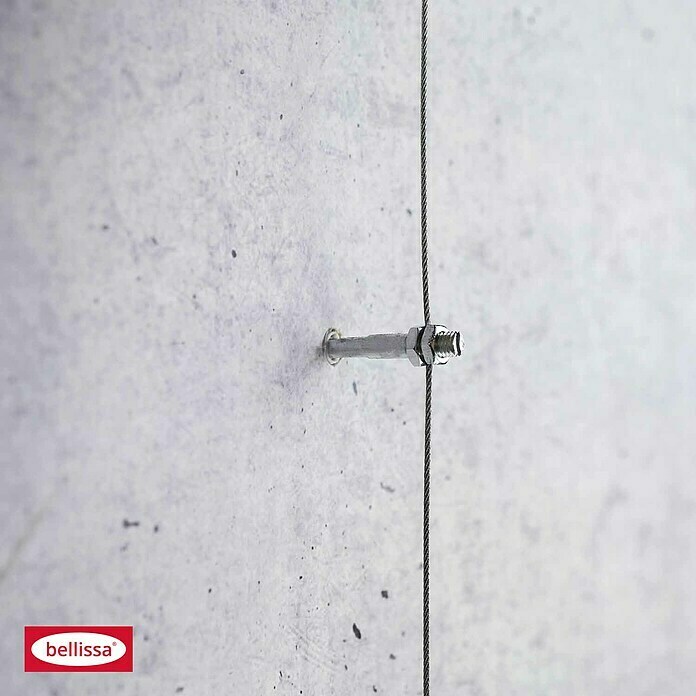 Bellissa Rankhilfe Seilspann Set Spago (Stahl, Länge: 10 m) | BAUHAUS