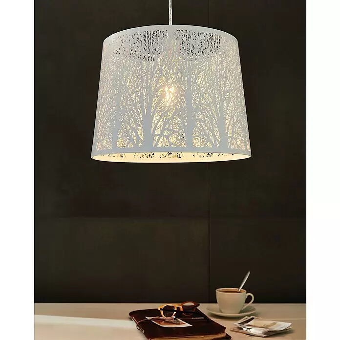 Eglo Hambleton Pendelleuchte rund HAMBLETON - Höhe: 110 cm - Stimmungsaufnahme