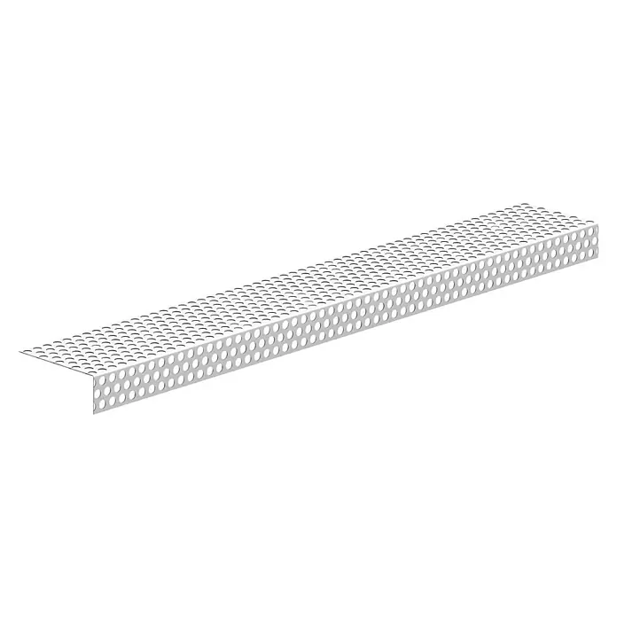 Sarei Lochblechprofil - Typ: HG 12, 1.000 x 73 x 25 mm, Aluminium - Gelochte Kabelrinne in Weiß. Die Kabelrinne ist ein nützliches Hilfsmittel zur Kabelverlegung und sorgt für Ordnung.
