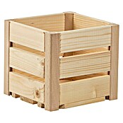 HolzZollhaus Holzkiste B 1/8 (17,5 x 18 x 16 cm, Gehobelt, Natur)