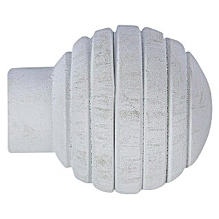 Tapones terminales modelo Esfera (Blanco-Beige, 2 ud.)