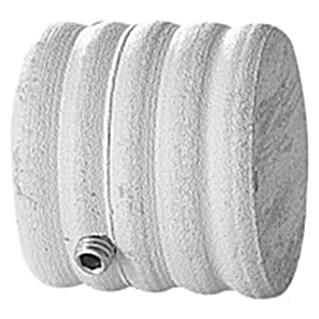 Tapones terminales modelo Tapón (Blanco-Beige, 2 ud.)