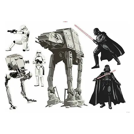 Komar Star Wars Wandtattoo Star Wars Doomed