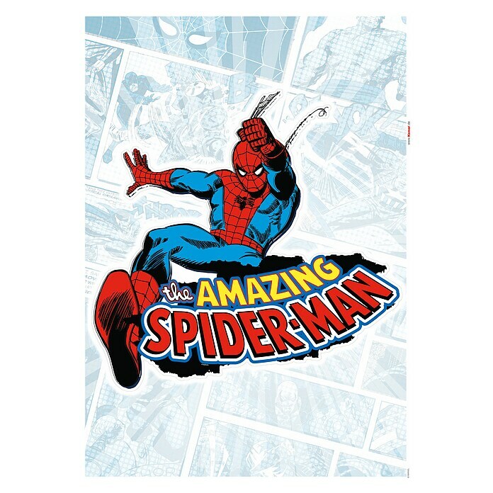 Wandtattoo | x Amazing cm) Komar BAUHAUS (50 Spiderman 70