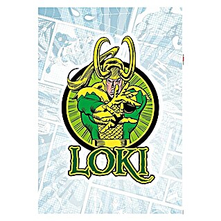 Komar Marvel Wandtattoo Loki Comic Classic (50 x 70 cm)