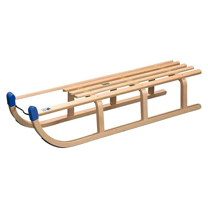 Colint Holzschlitten DavosMax. Belastung: 180 kg, Holz, Natur Diagonal View