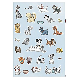 Komar Wandtattoo Disney Cats and Dogs (50 x 70 cm)