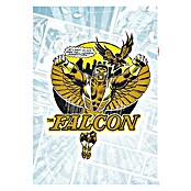 Komar Marvel Wandtattoo Falcon Gold Comic Classic (Gold, 50 x 70 cm, 1 -tlg.) | BAUHAUS