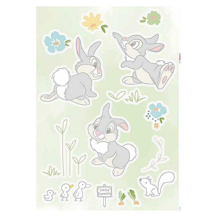 Komar Wandtattoo Disney Thumper In The Garden (50 x 70 cm) | BAUHAUS