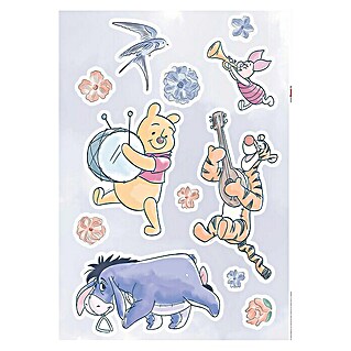 Komar Wandtattoo Disney Winnie Pooh Flowers (50 x 70 cm)