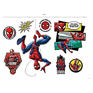 Komar Wandtattoo Spidermans Netz (70 x 100 cm)