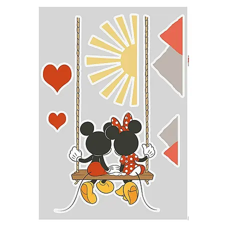 Komar  Wandtattoo Mickey Mouse Swing