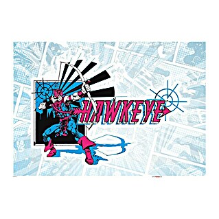 Komar Marvel Wandtattoo Hawkeye Comic Classic (50 x 70 cm)