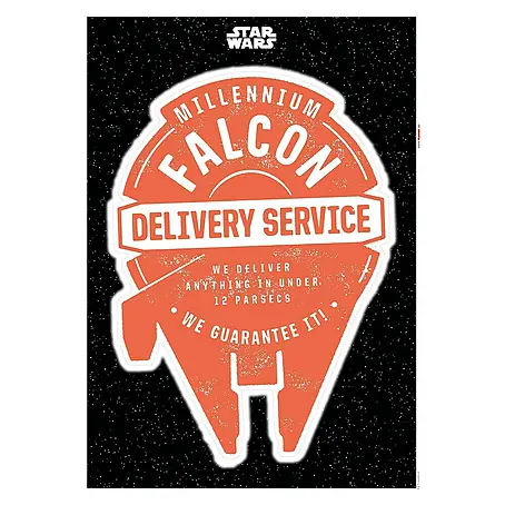 Komar Star Wars Wandtattoo Star Wars Delivery Service