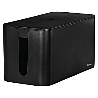 Hama Caja de cables (23,5 x 12 x 11,5 cm, Negro)
