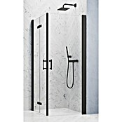 GEO Hit Pro Eckdusche B-PE410 (100 x 90 x 202,2 cm, Beschichtet, Schwarz, Glasstärke: 6 mm) | BAUHAUS