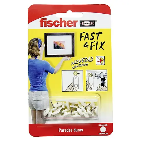 Fischer  Gancho para colgar cuadros Fast & Fix