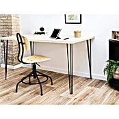 Rei Pata para muebles Tri (Ø x Al: 10 x 71 cm, Acero, Negro) | BAUHAUS
